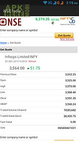 nse bse live stock quotes