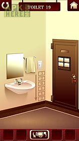 100 toilets “room escape game”
