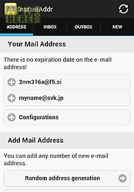 instant email address