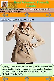 best women trench coats