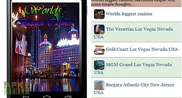 Worlds biggest casinos