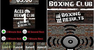 Aces boxing club round timer