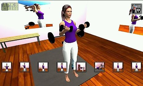 arm 3d workout sets for girls