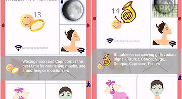 Lunar calendar for women