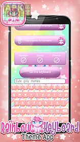rainbow keyboard theme app