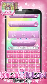 rainbow keyboard theme app