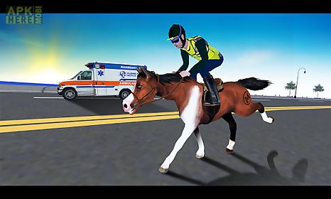 rodeo police horse simulator