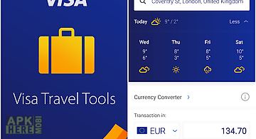 Visa travel tools
