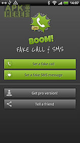 boom! fake call and sms lite