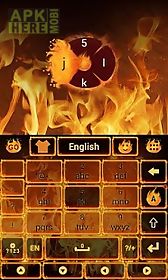fire go keyboard theme & emoji