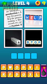 whats the word: 4 pics 1 word