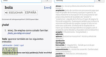 Free spanish dictionaries