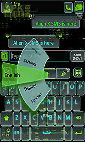 go keyboard alien x