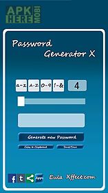 password generator x