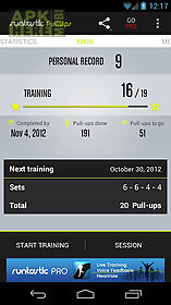 runtastic pull-ups workout
