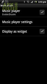 music player smart extension