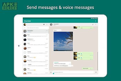 tablet for whatsapp