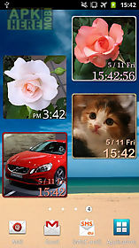 my photo clock (widget)