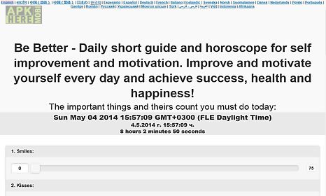 be better - daily horoscope and self improvement