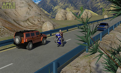 moto racer with traffic game