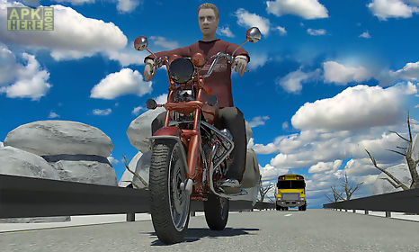 moto racer with traffic game