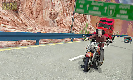 moto racer with traffic game