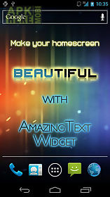 amazingtext free - text widget