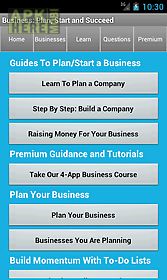 business plan & start startup