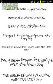 fonts hand for flipfont® free