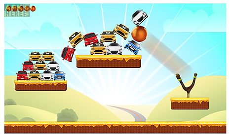 cars knock down game