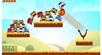 Cars knock down game