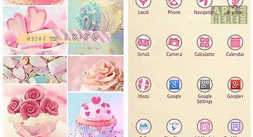 Cute theme-melty sweets-