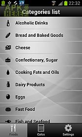 diet and calories tracker