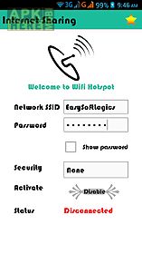 internet sharing wifi hotspot