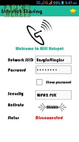 internet sharing wifi hotspot