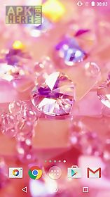pink diamonds live wallpaper