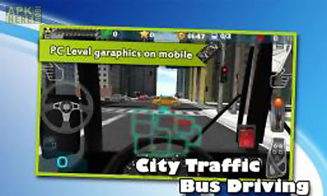 city bus real driving