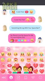 emoji love for kika keyboard