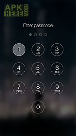 passcode keypad lock screen