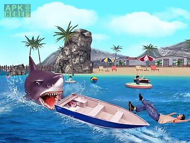 angry shark 3d simulator game