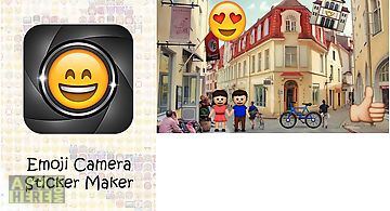 Emoji camera sticker maker