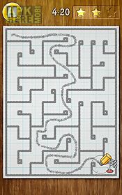 kids draw maze labyrinth