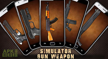 Simulator gun weapon