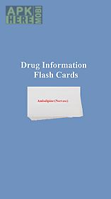 drug information flashcards