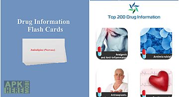Drug information flashcards