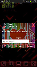 go sms pro theme 4 music