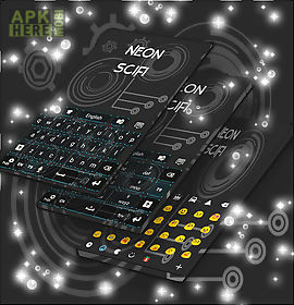 neon scifi go keyboard