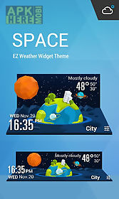 space style cool widget