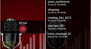 Voice and sound recorder