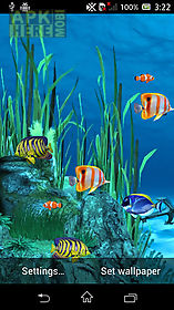galaxy aquarium live wallpaper